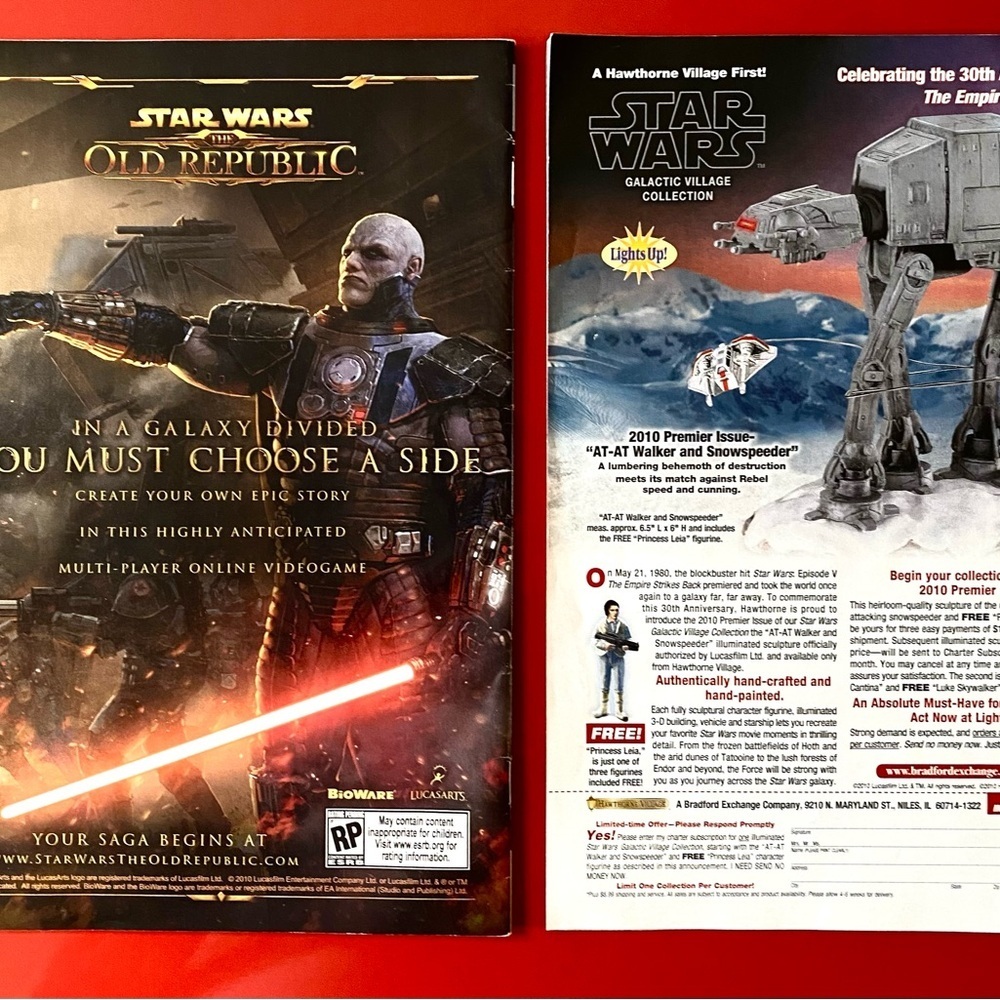 Star Wars Blood Ties Comics #3 & 4 - Picture 4 of 5